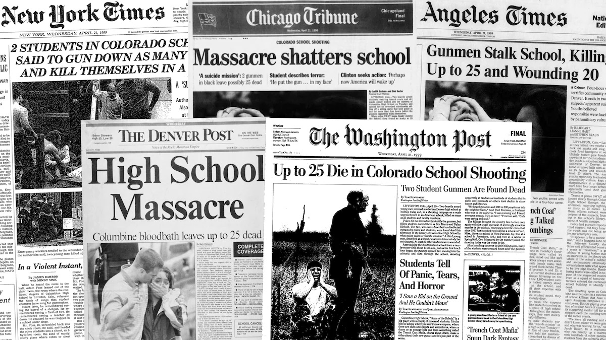 Newspaper Clipping Collage
